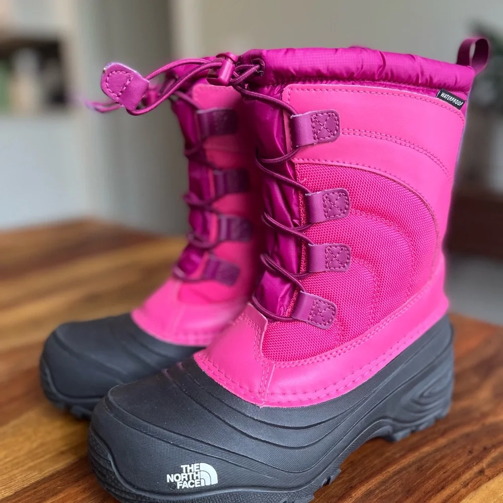 The North Face Kids' Alpenglow IV Boots
Color: Cabaret Pink; Girl size 4 - Picture 11 of 12
